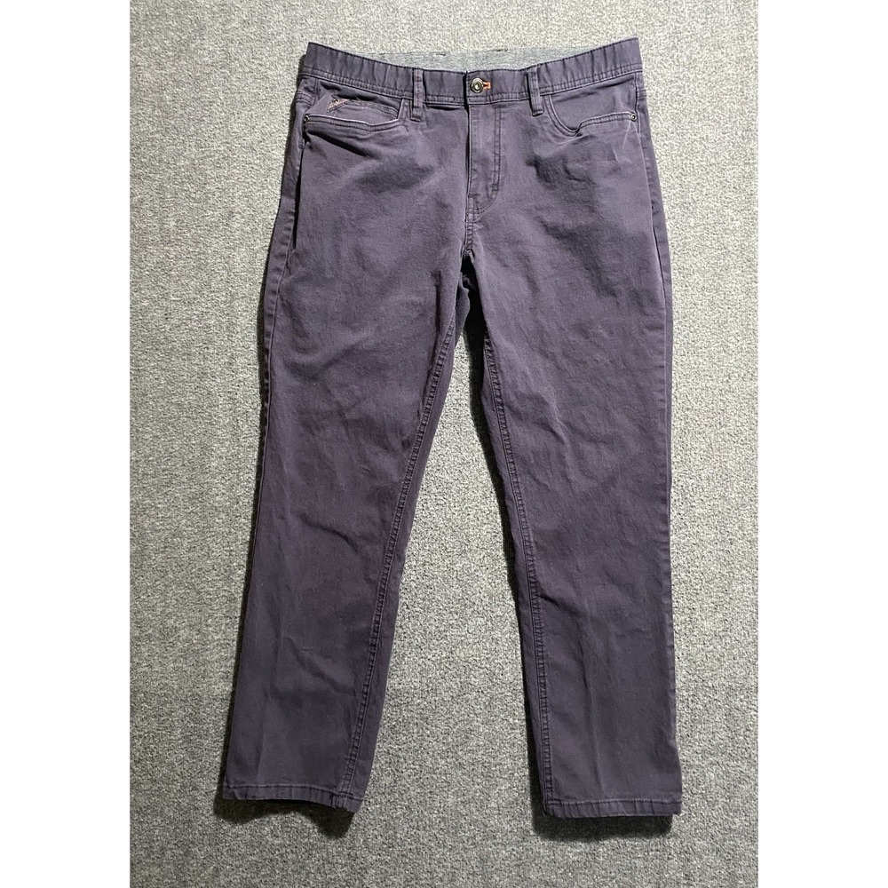 Weatherproof Mens Blue Chino Pants Regular Fit 34x30 W7F047853